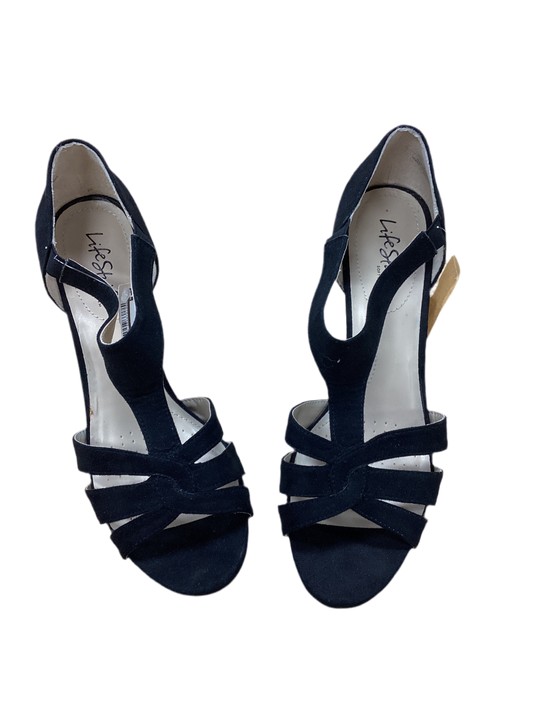 Shoes Heels Block By Life Stride In Black, Size:11
