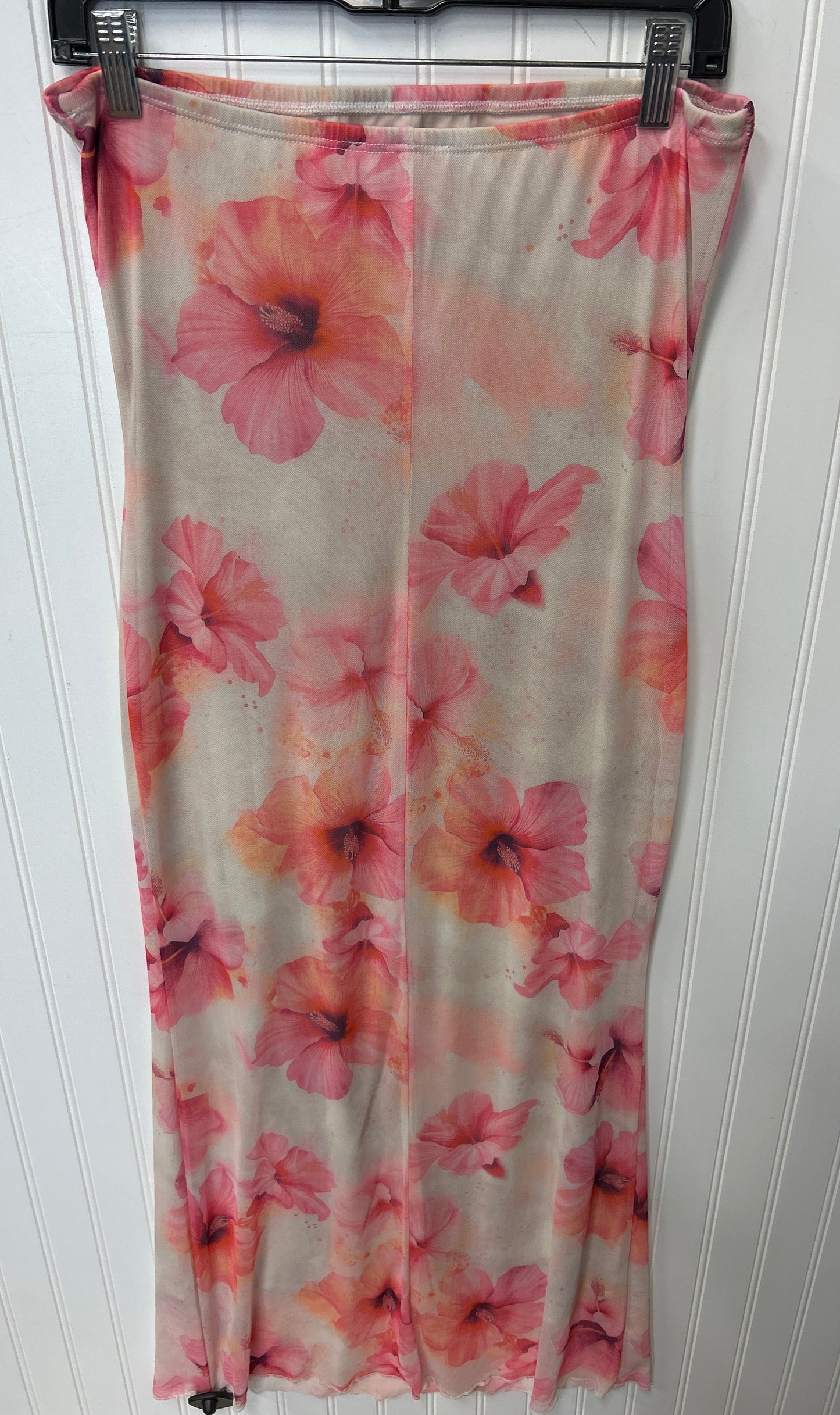 Dress Casual Maxi By See You Monday In Pink, Size:Xl