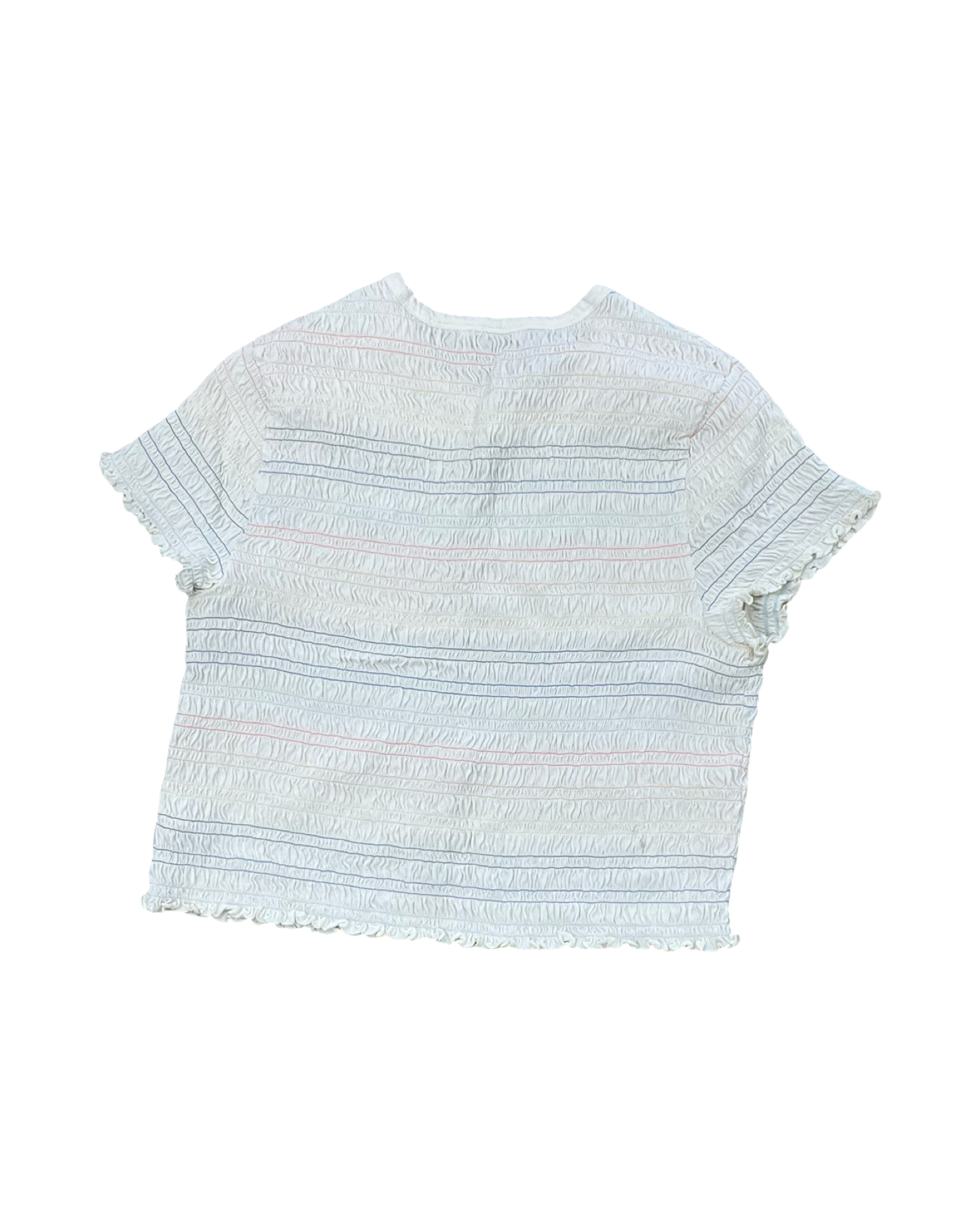 Top Ss By American Eagle In Cream, Size:Xl
