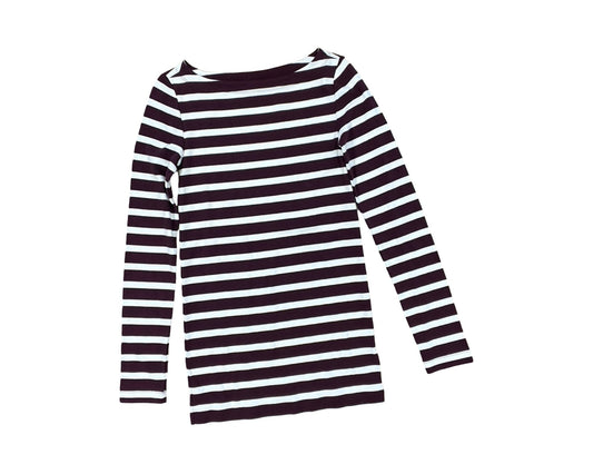 Top Ls By Gap In Purple & White, Size:Xs