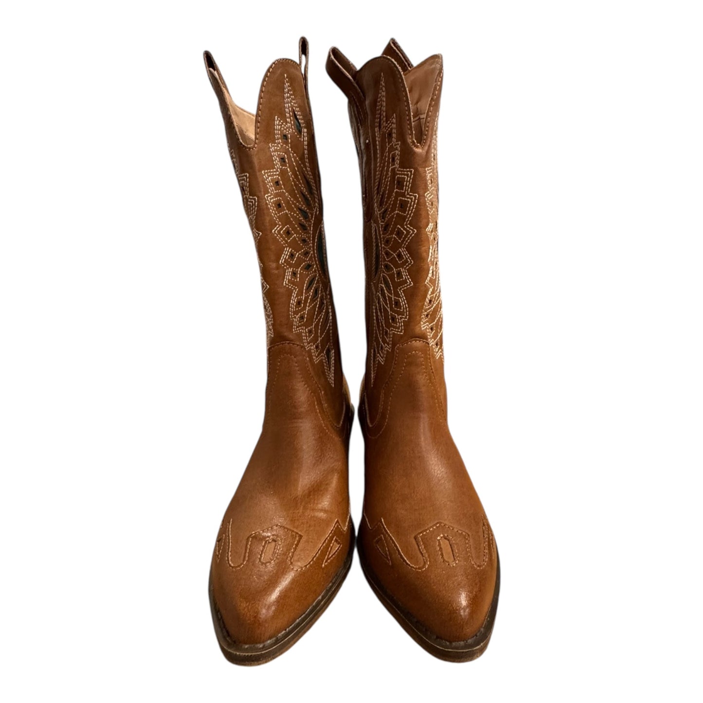 Boots Western By Coconuts In Brown, Size:8.5