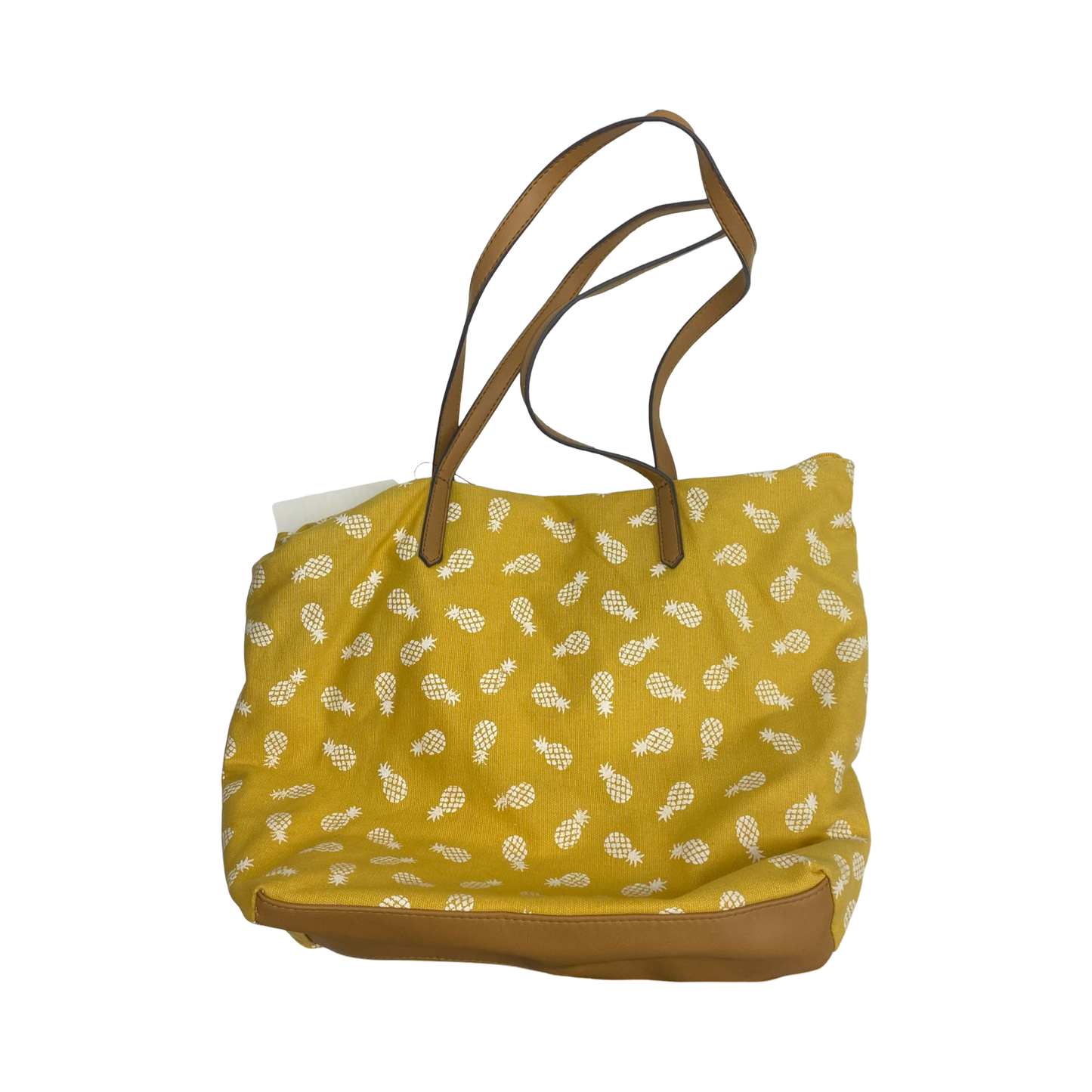 Handbag By Sonoma In Yellow, Size:Medium