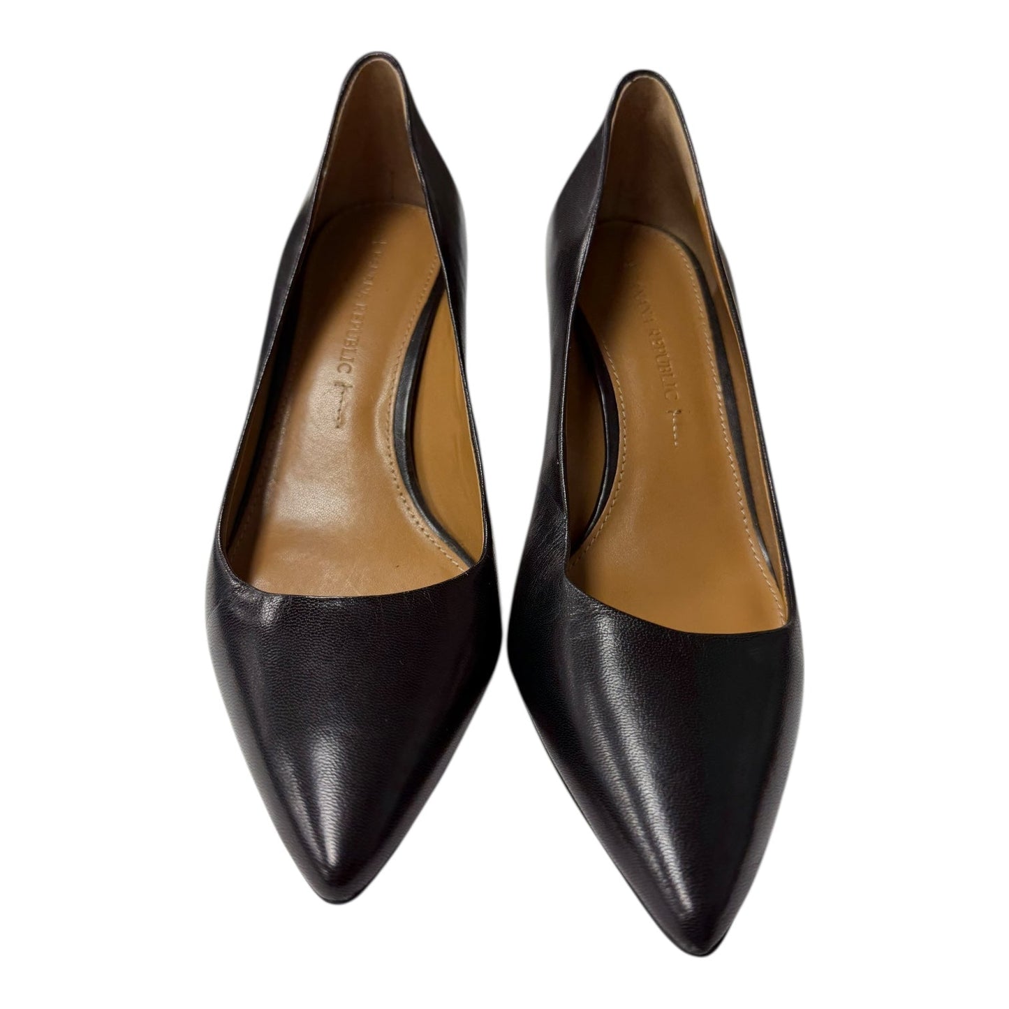 Shoes Heels Kitten By Banana Republic In Black, Size:6.5