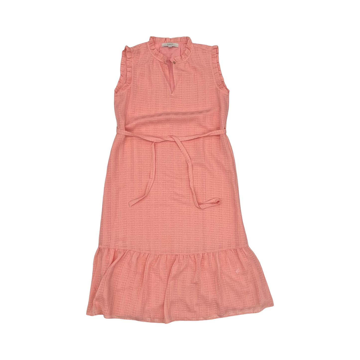Dress Work By Loft In Pink, Size:Xs