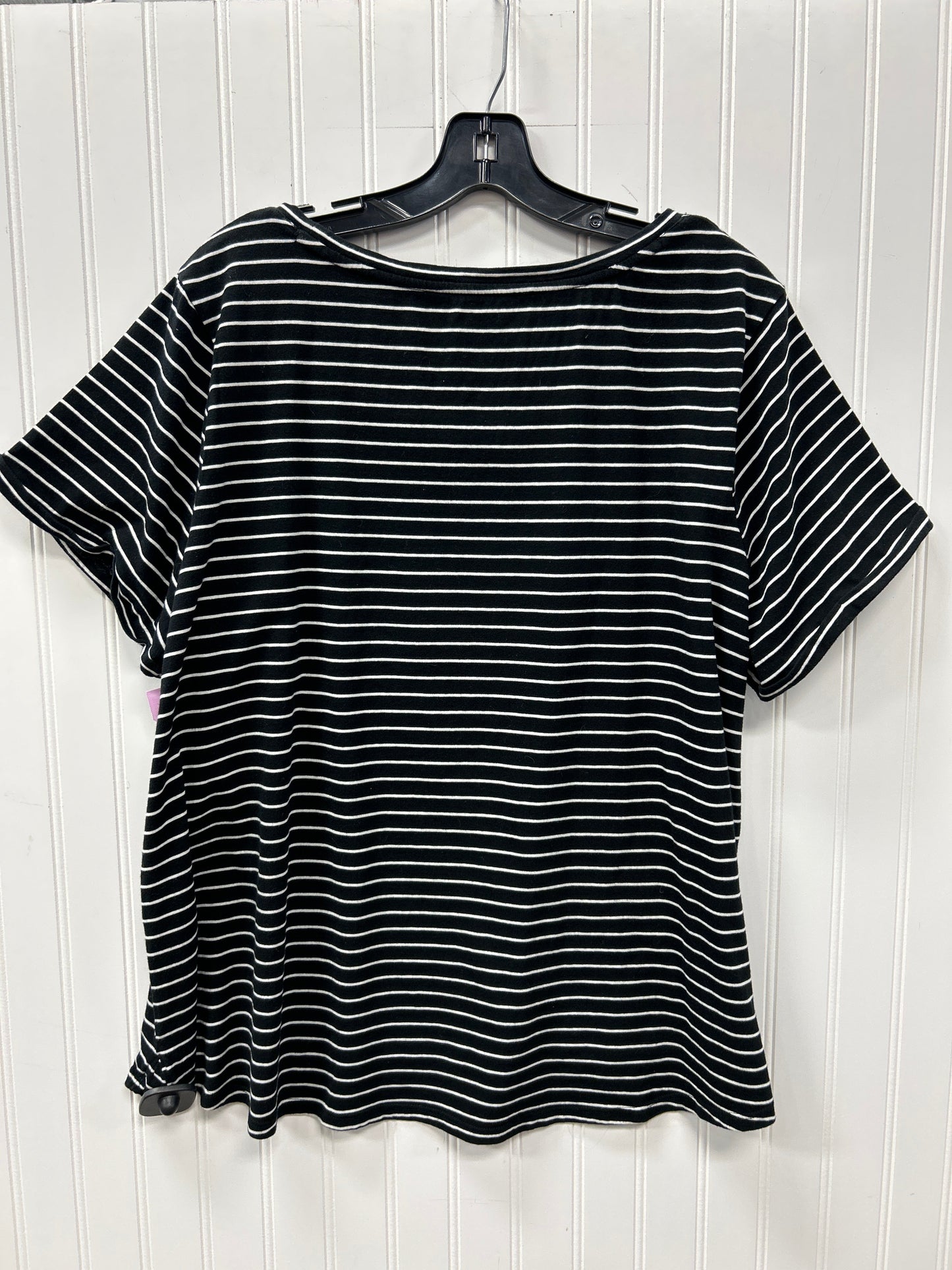 Top Ss By J. Jill In Black, Size:2X