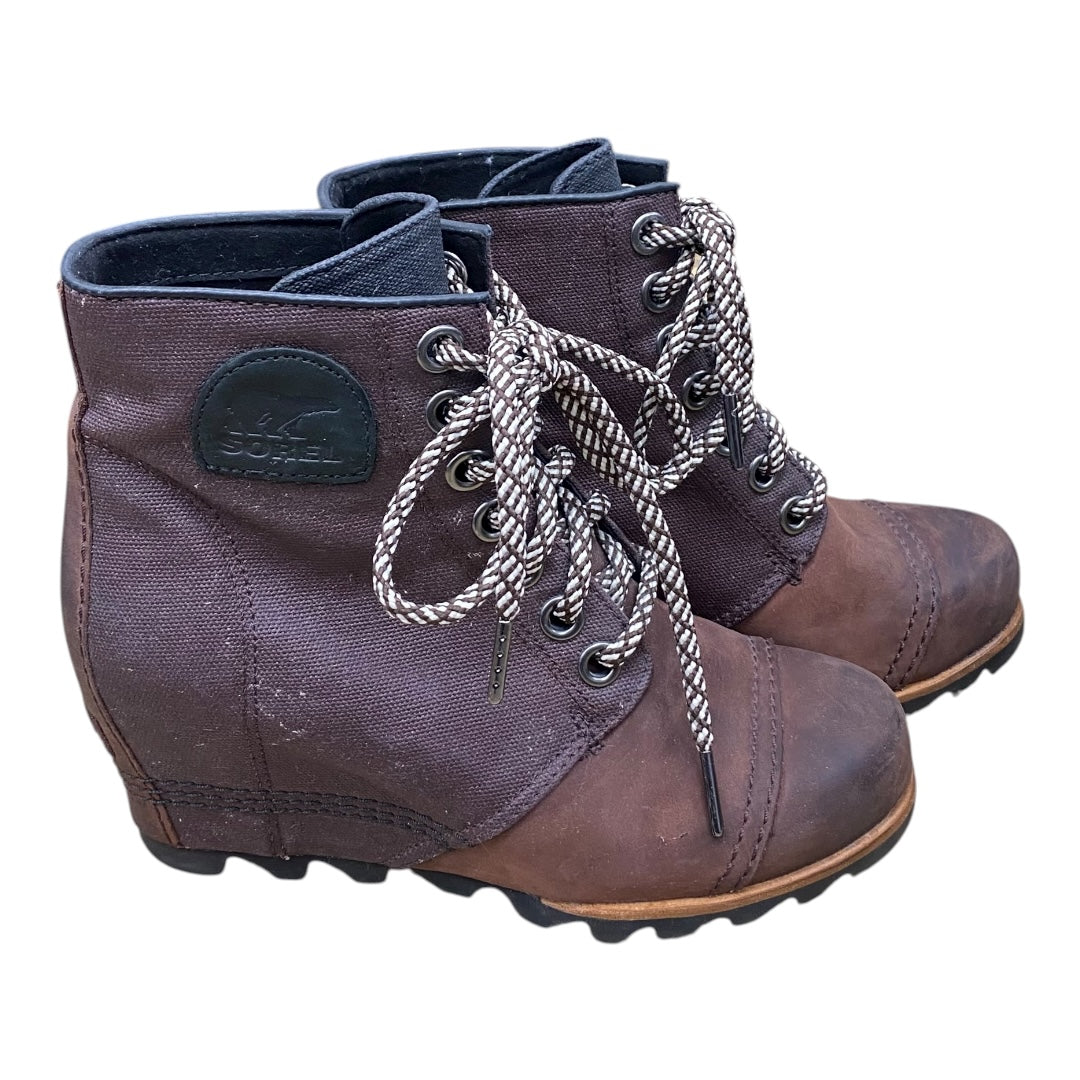 Boots Designer By Sorel In Brown, Size:7.5