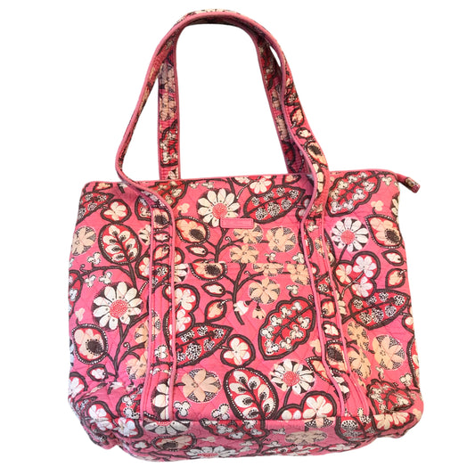 Tote By Vera Bradley In Pink, Size:Large