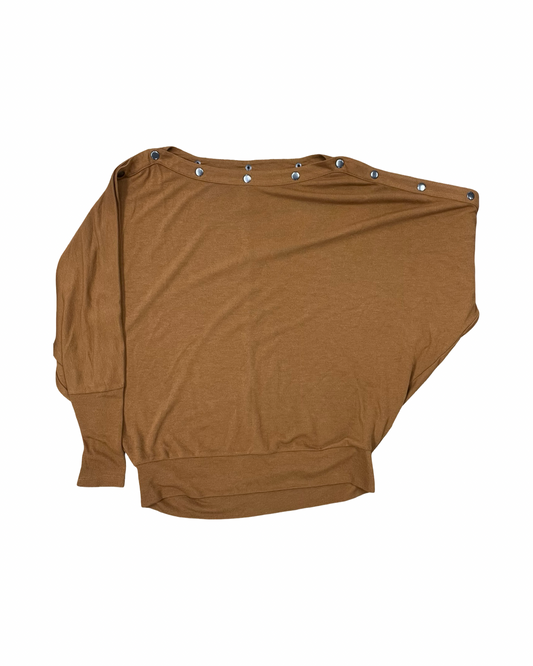 Top Ls By Doe & Rae In Bronze, Size:S