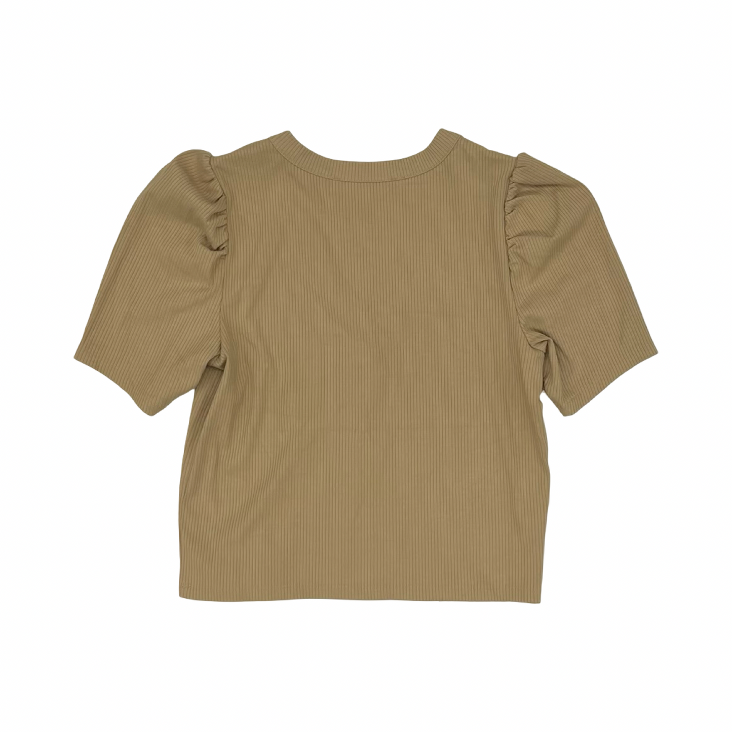 Top Ss By Loft In Tan, Size:M