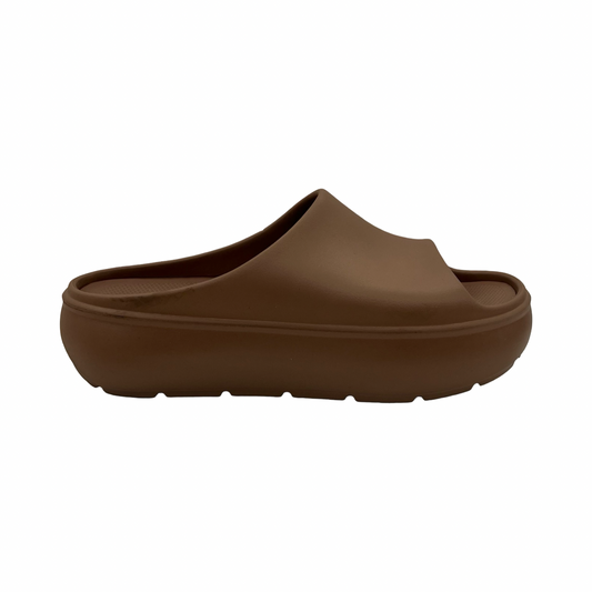 Sandals Flats By Calia In Brown, Size:10