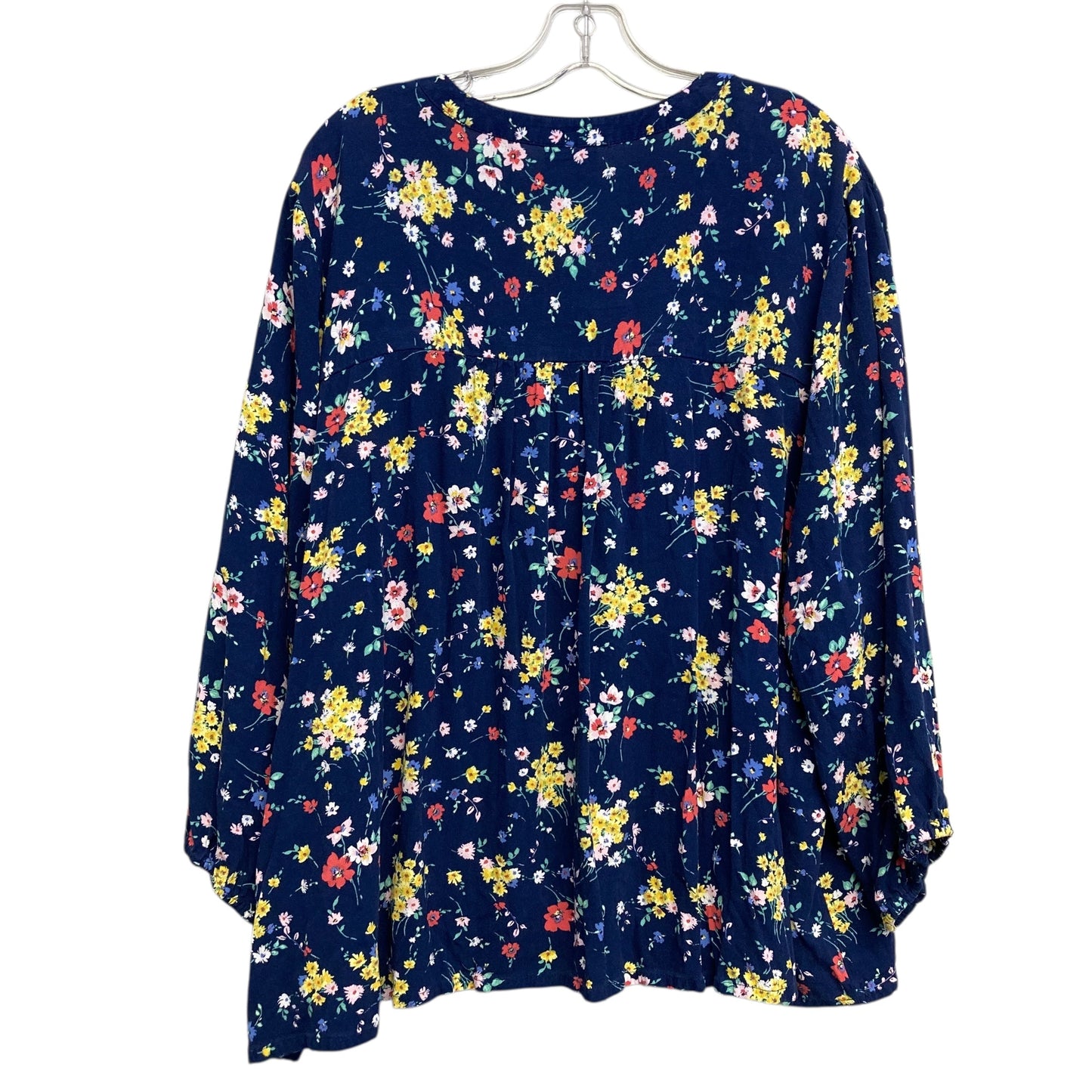 Top Ls By St Johns Bay In Floral Print, Size:3X