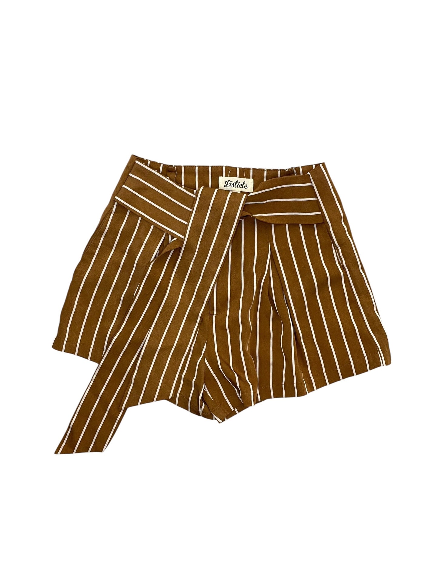 Shorts By Listicle In Striped Pattern, Size:S