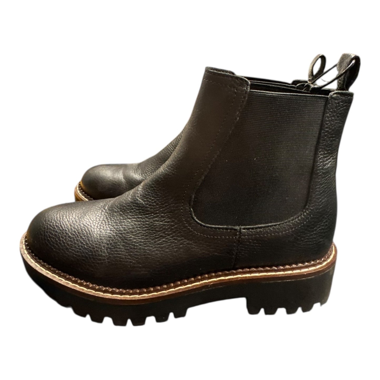 Boots Ankle Flats By Caslon In Black, Size:7