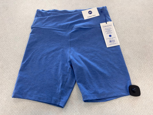 Athletic Shorts By Outdoor Voices In Blue, Size:L