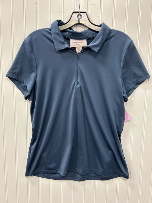 Athletic Top Ss By Tommy Bahama In Navy, Size:L