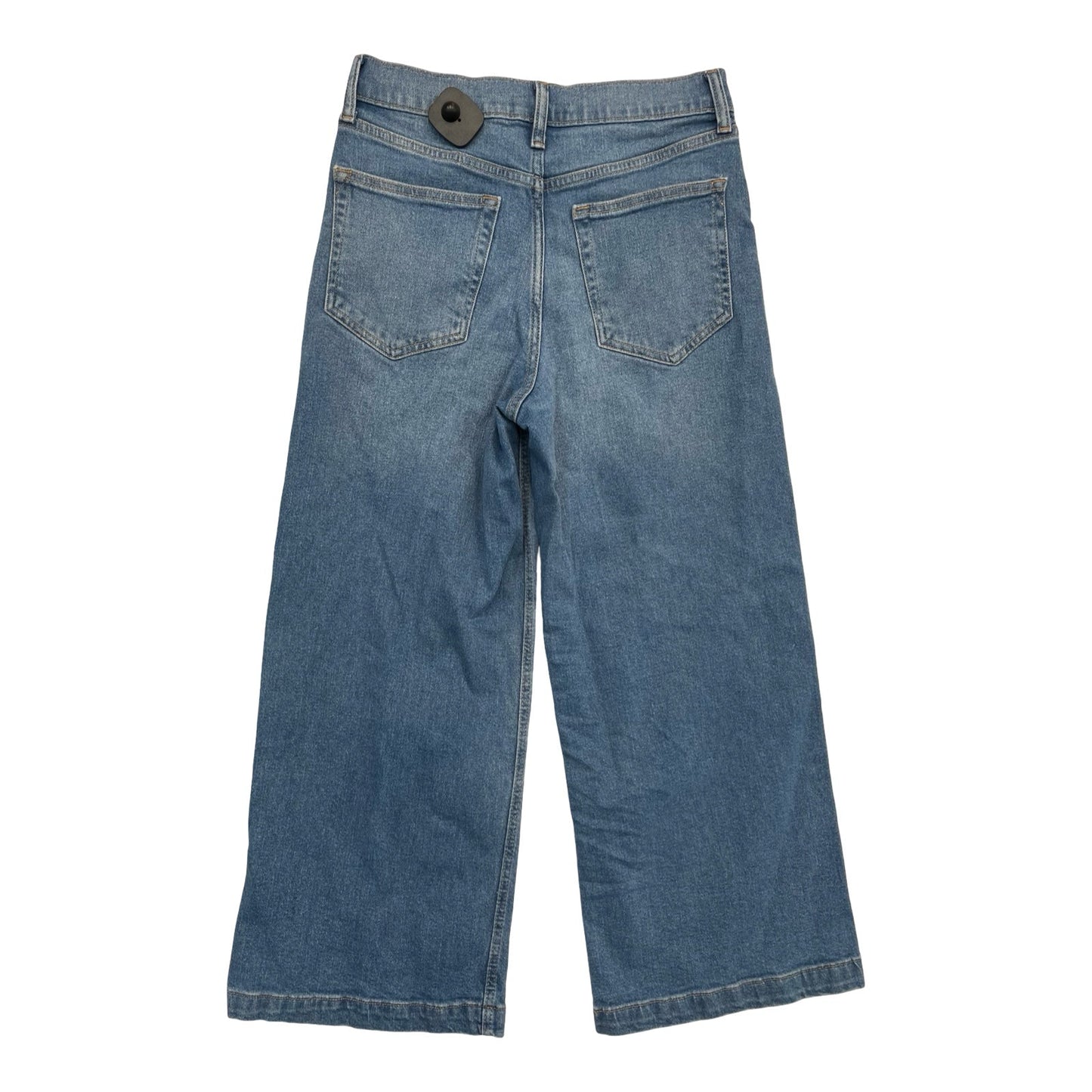 Jeans Wide Leg By Gap In Blue Denim, Size:2