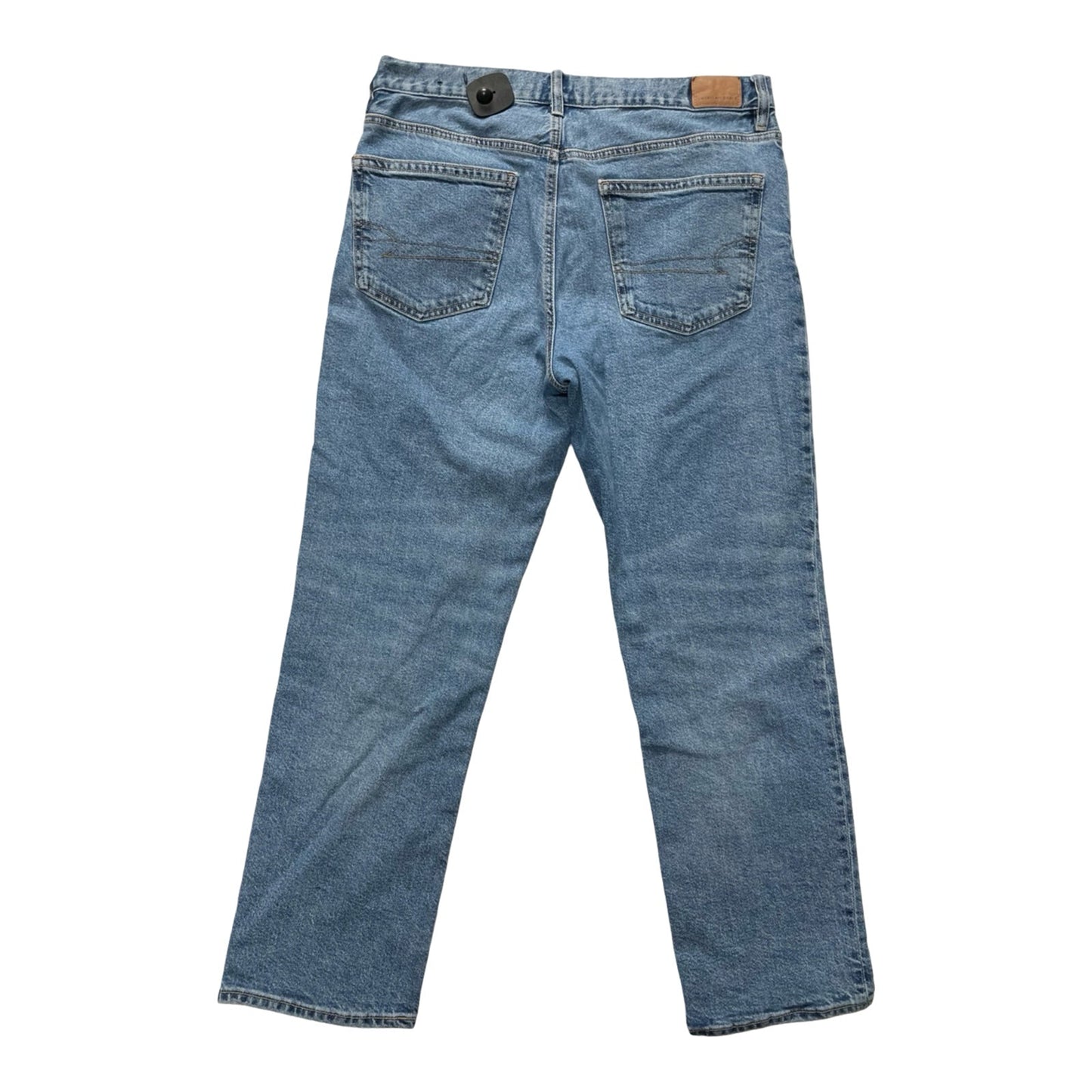 Jeans Straight By American Eagle In Blue Denim, Size:10