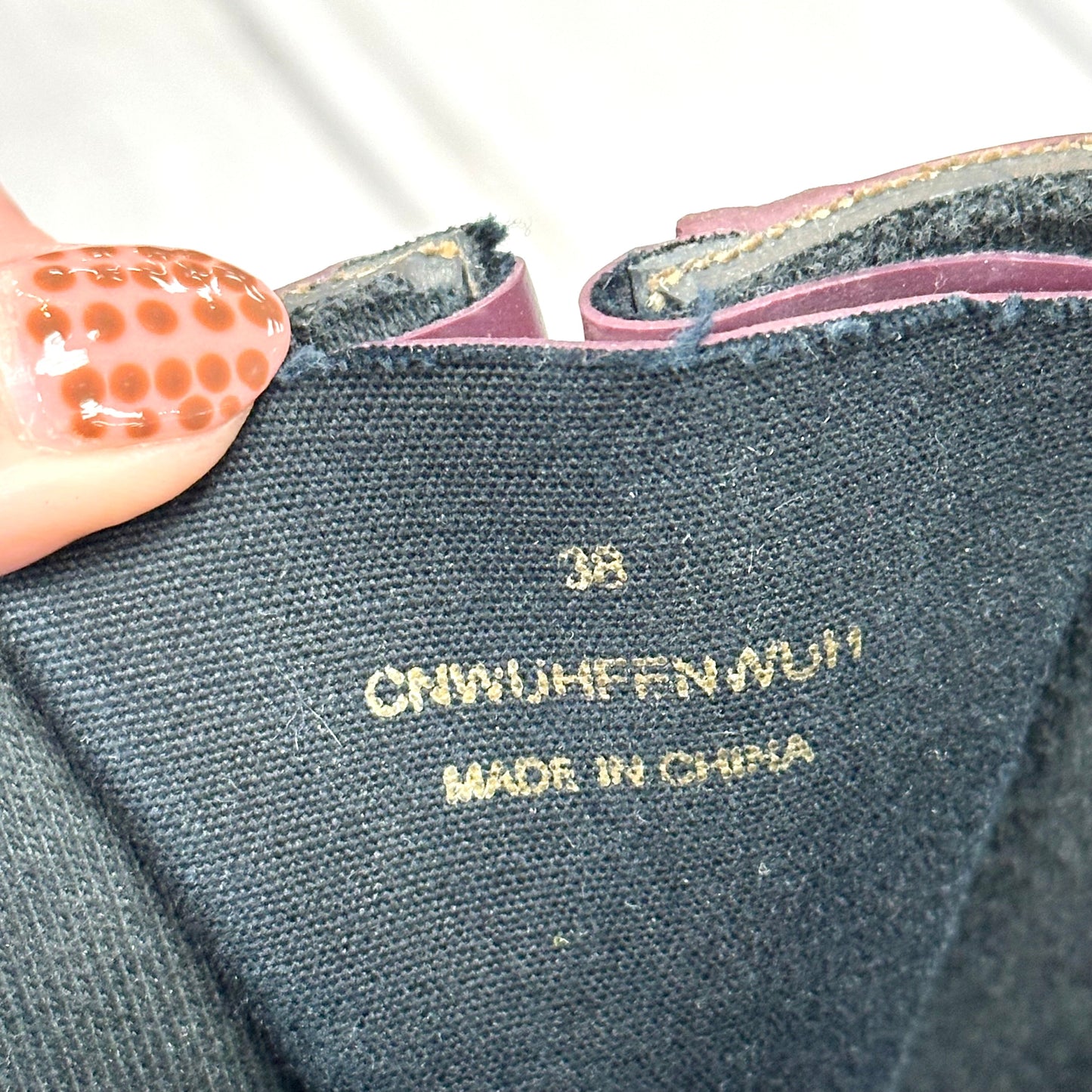 Boots Luxury Designer By Burberry In Red, Size: 7.5