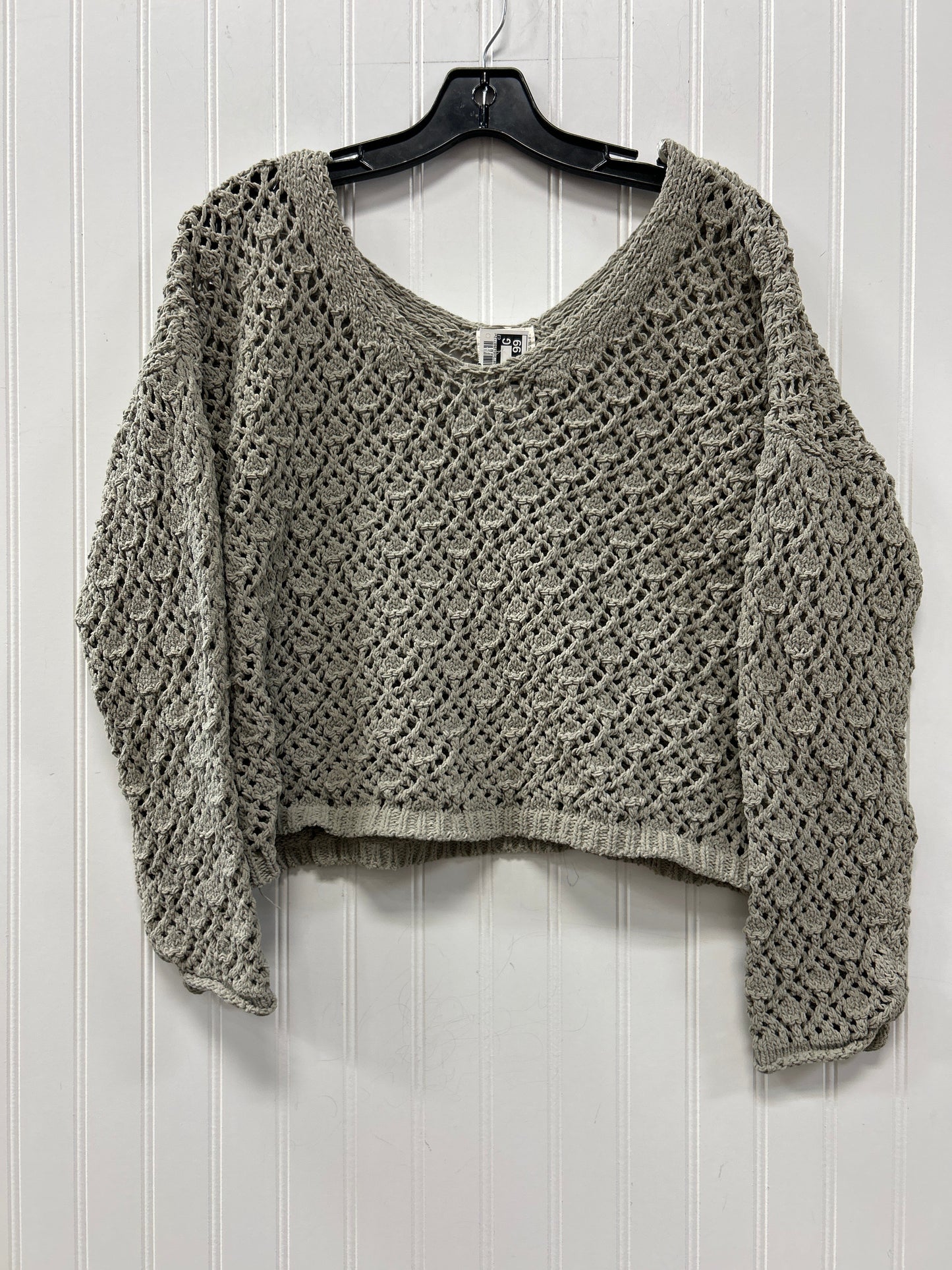 Sweater By Nicole Miller In Green, Size:L