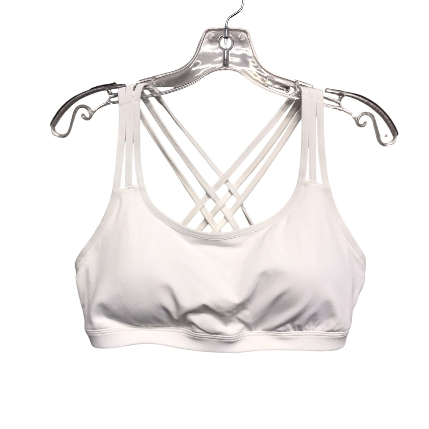 Athletic Bra By Athleta In White, Size:L