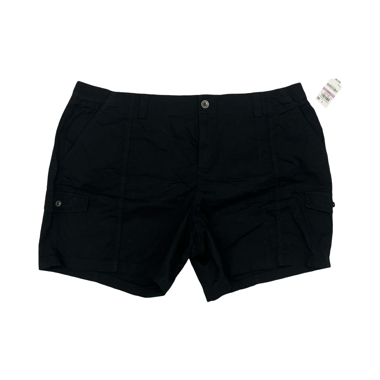 Shorts By Style And Company In Black, Size:22