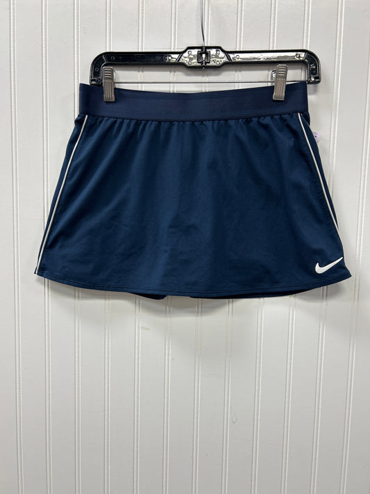 Athletic Skort By Nike Apparel In Navy, Size:M
