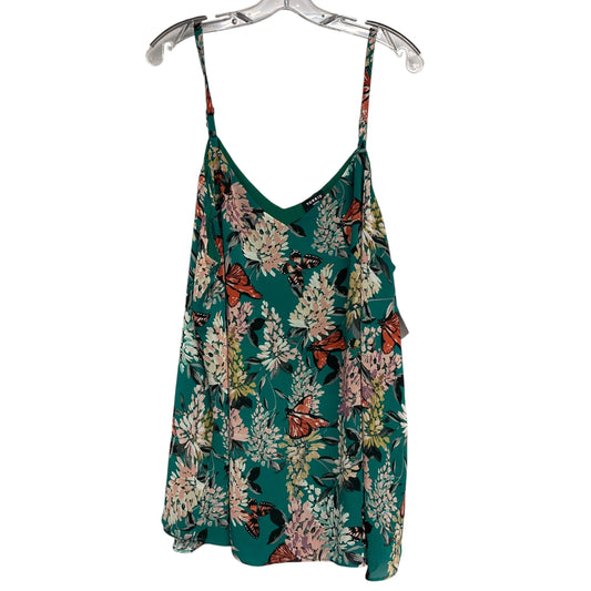 Top Sleeveless By Torrid In Floral Print, Size:3X