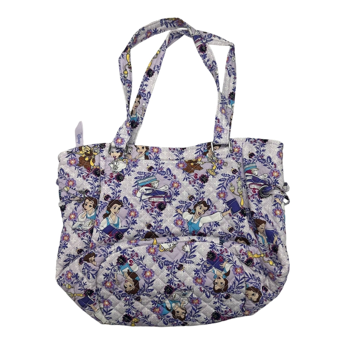 Handbag By Vera Bradley In Purple, Size:Medium