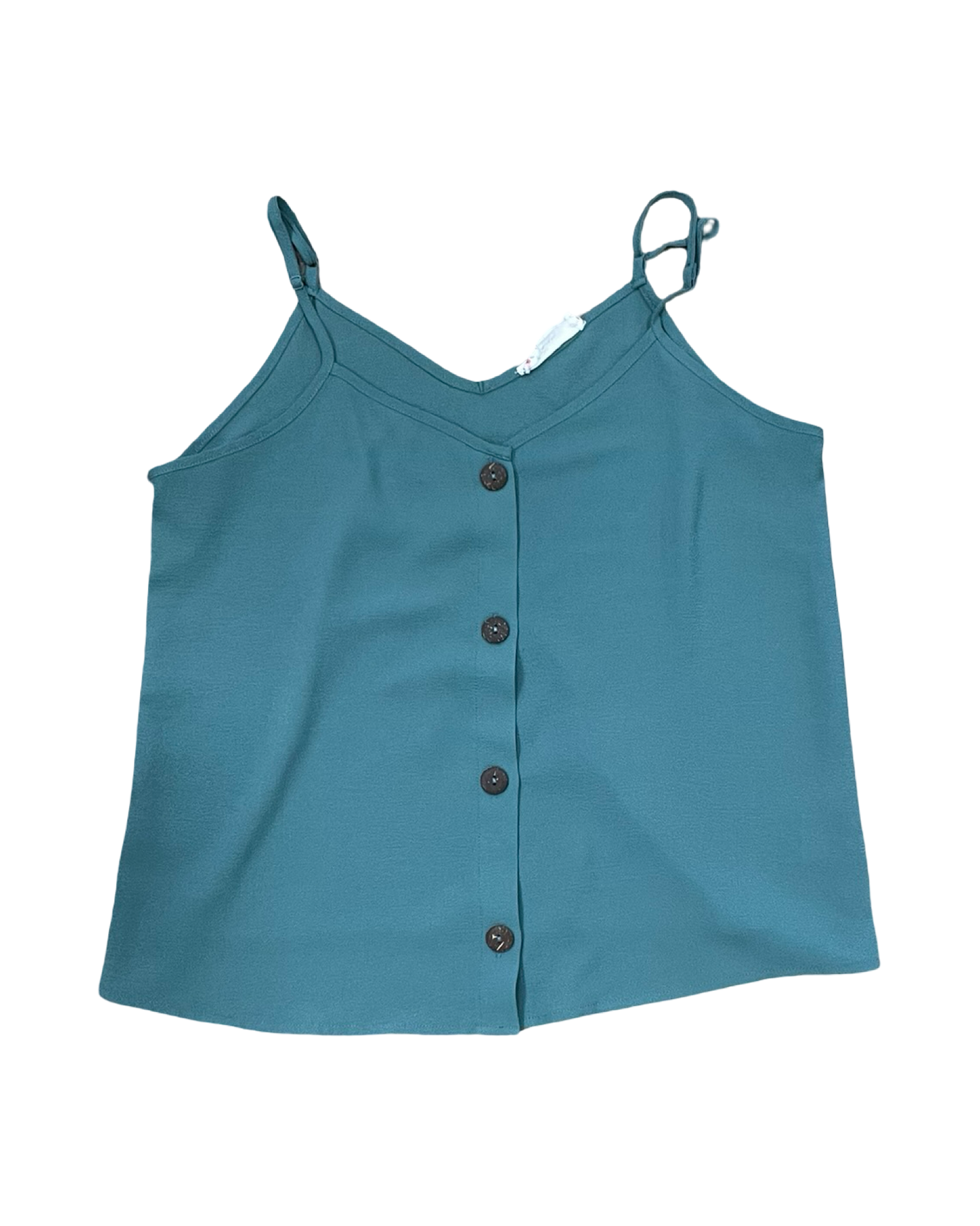 Top Sleeveless By Pink Rose In Green, Size:M