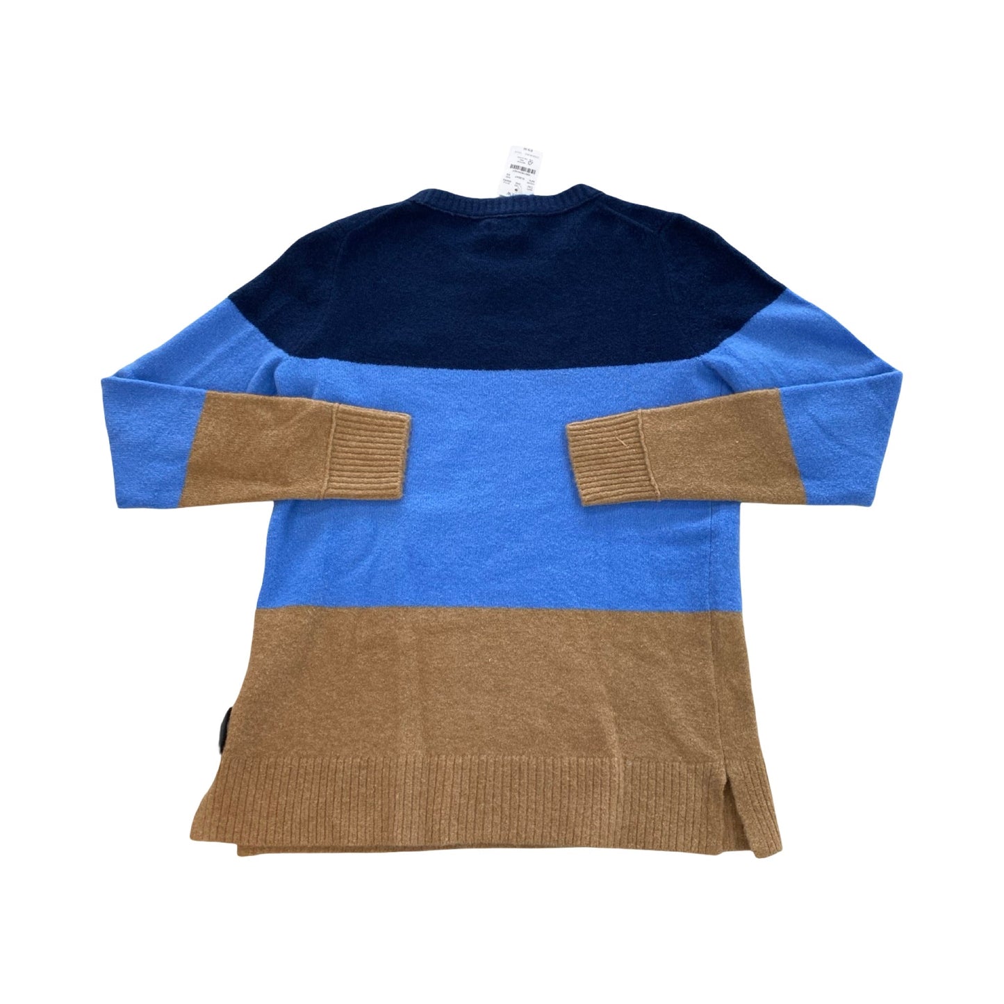 Sweater By J. Crew In Blue & Brown, Size:Xs