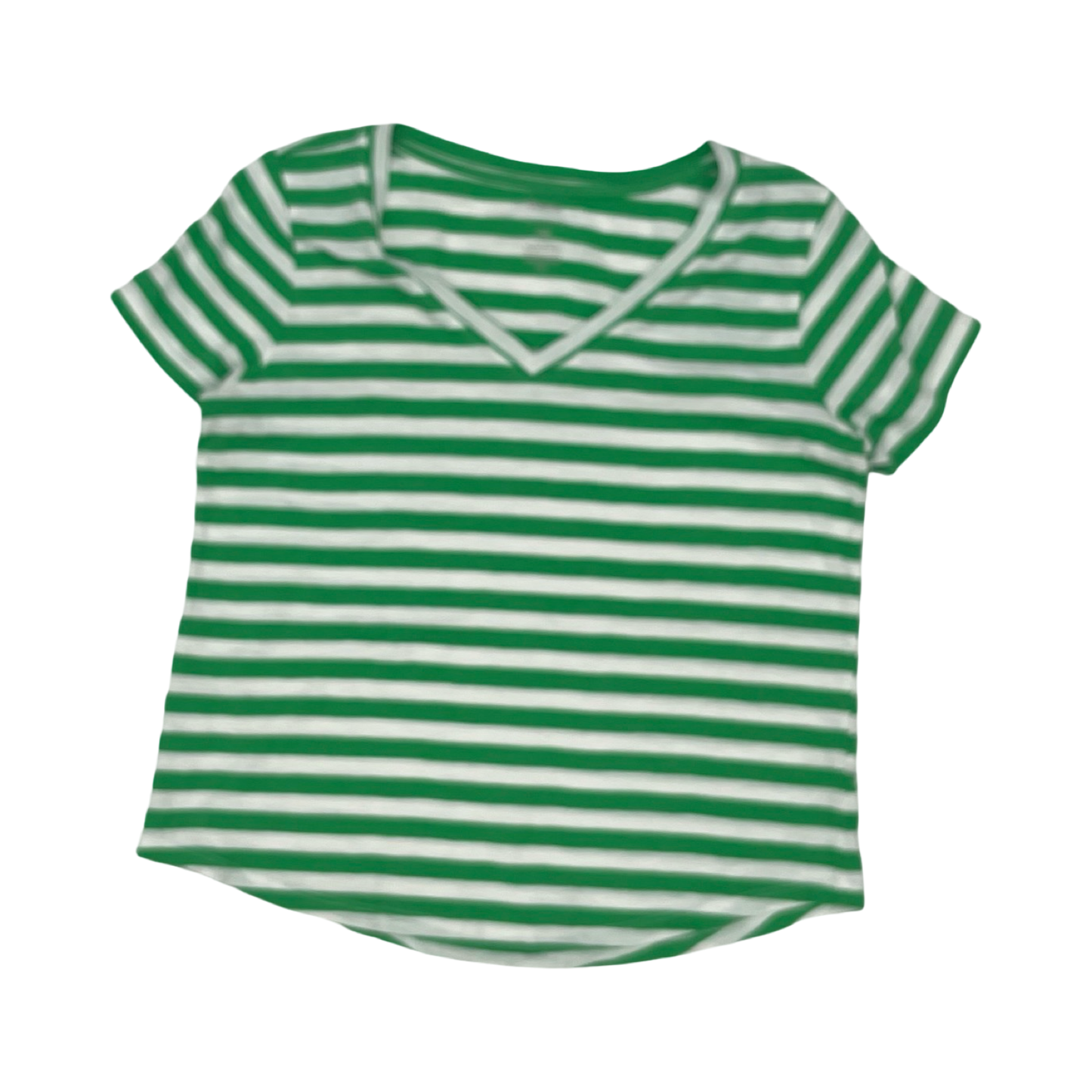 Top Ss By Sonoma In Green & White, Size:Mp