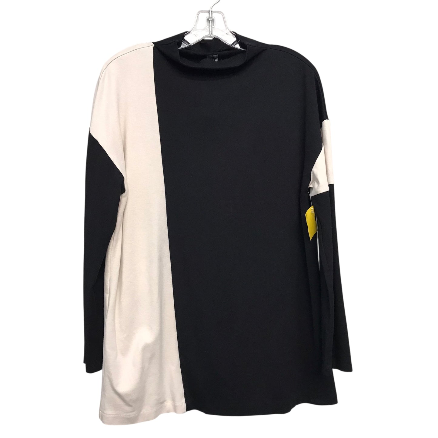 Top Ls By Anne Klein In Black & White, Size:L