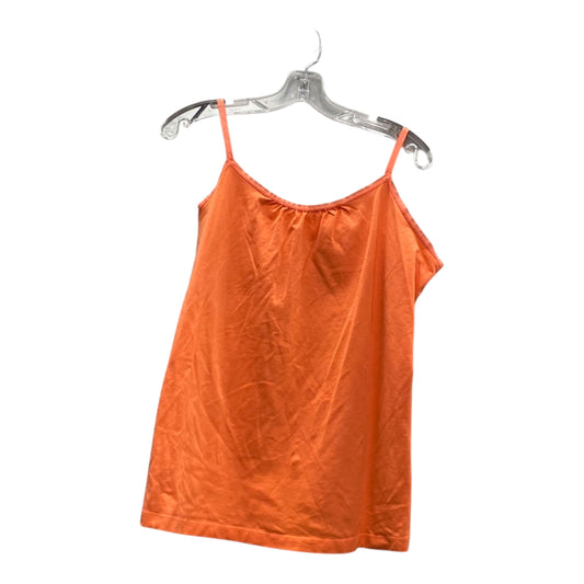 Top Sleeveless Basic By Lane Bryant In Orange, Size:Xl