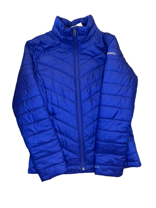 Jacket Puffer & Quilted By Columbia In Blue, Size:S