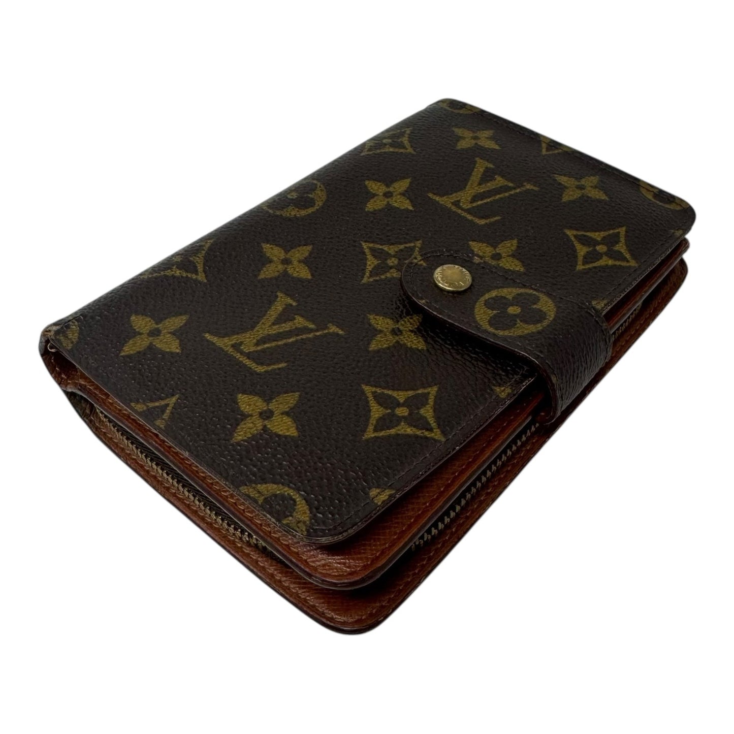 Porte Papier Bifold Wallet Luxury Designer By Louis Vuitton, Size: Medium