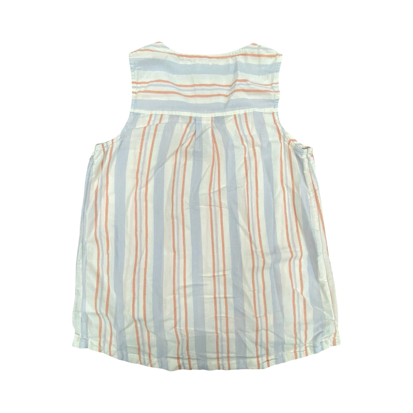 Top Sleeveless By Sigrid Olsen In Striped Pattern, Size:S