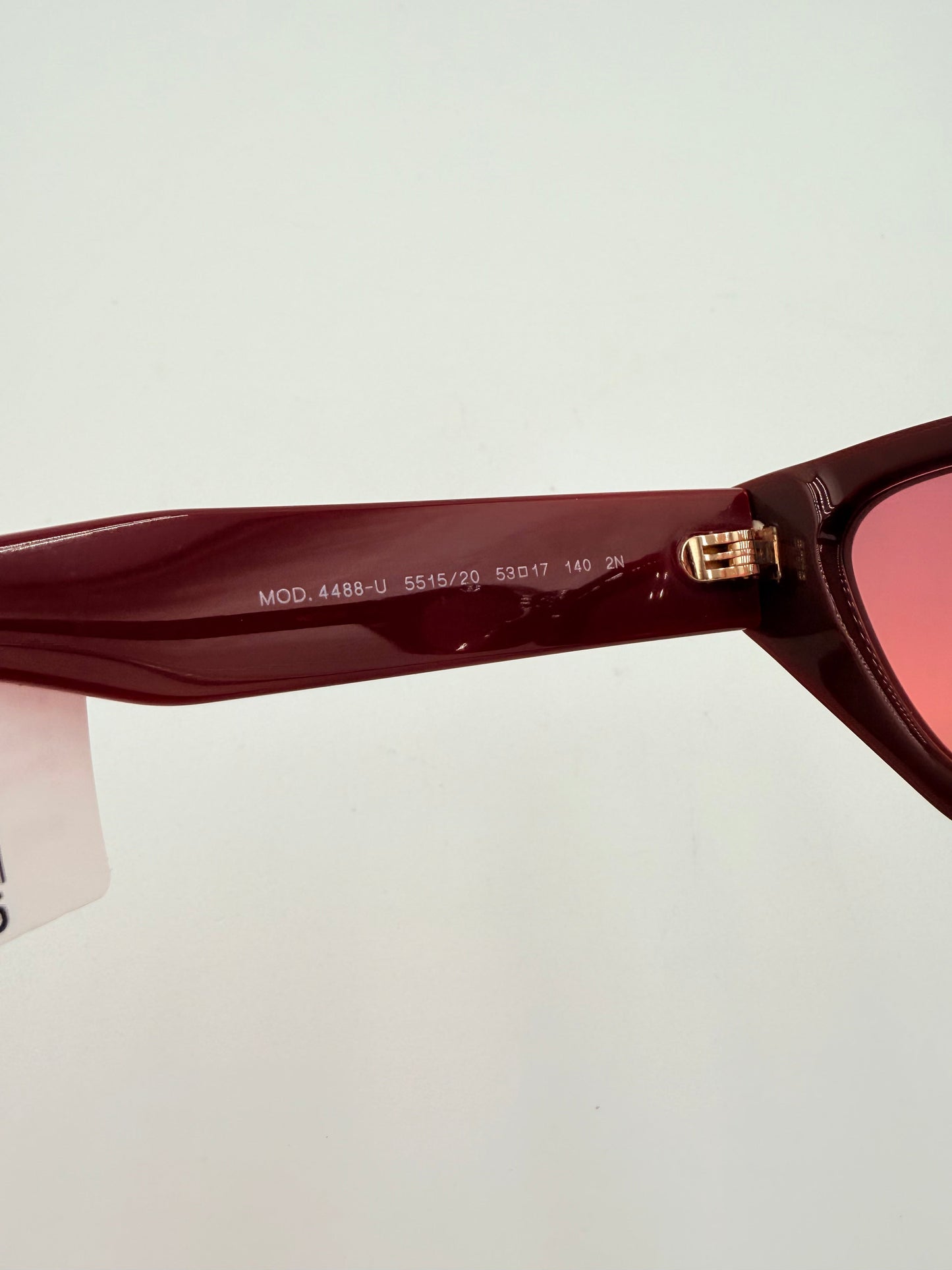 Sunglasses Luxury Designer By Versace In Red
