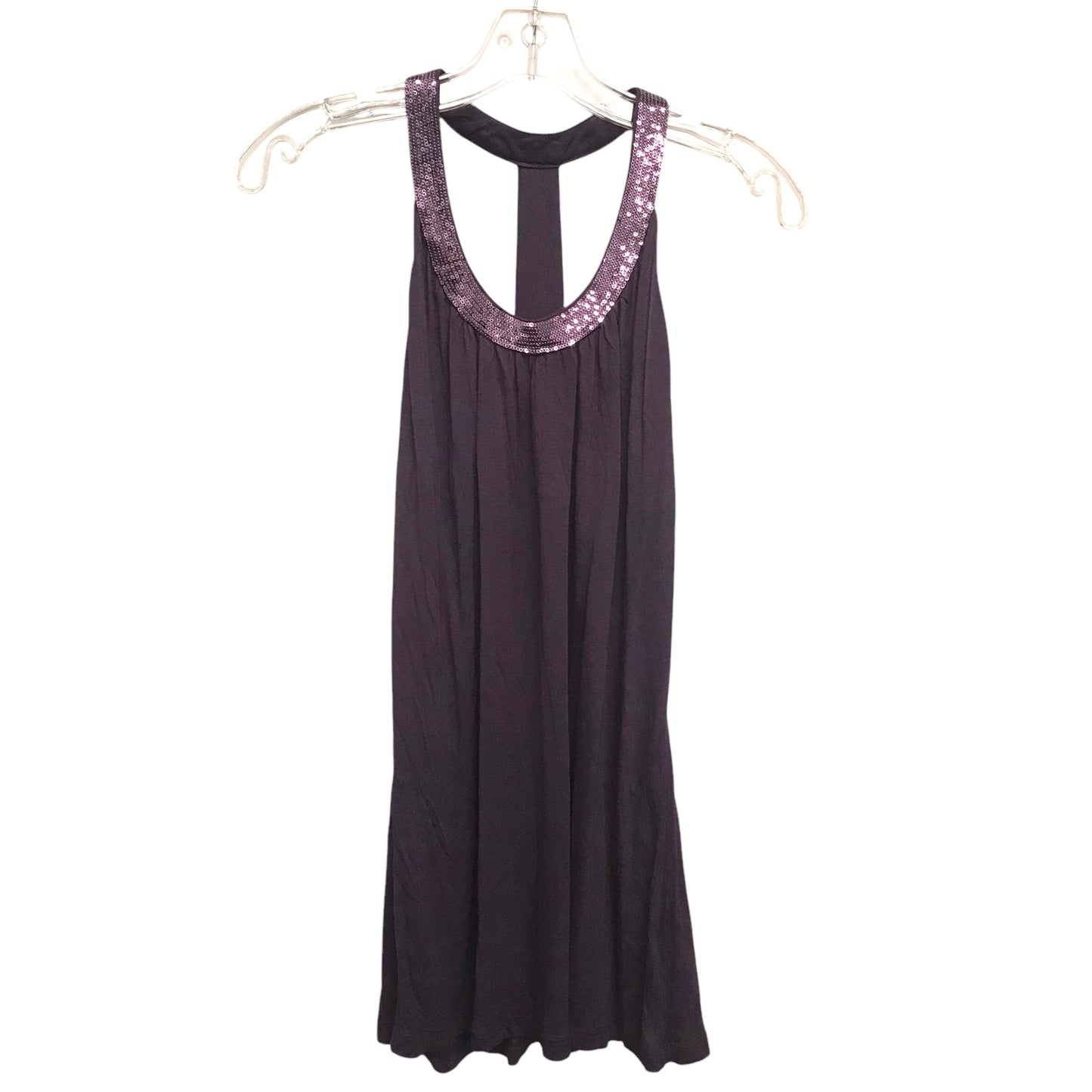 Top Sleeveless By Mossimo In Purple, Size:L