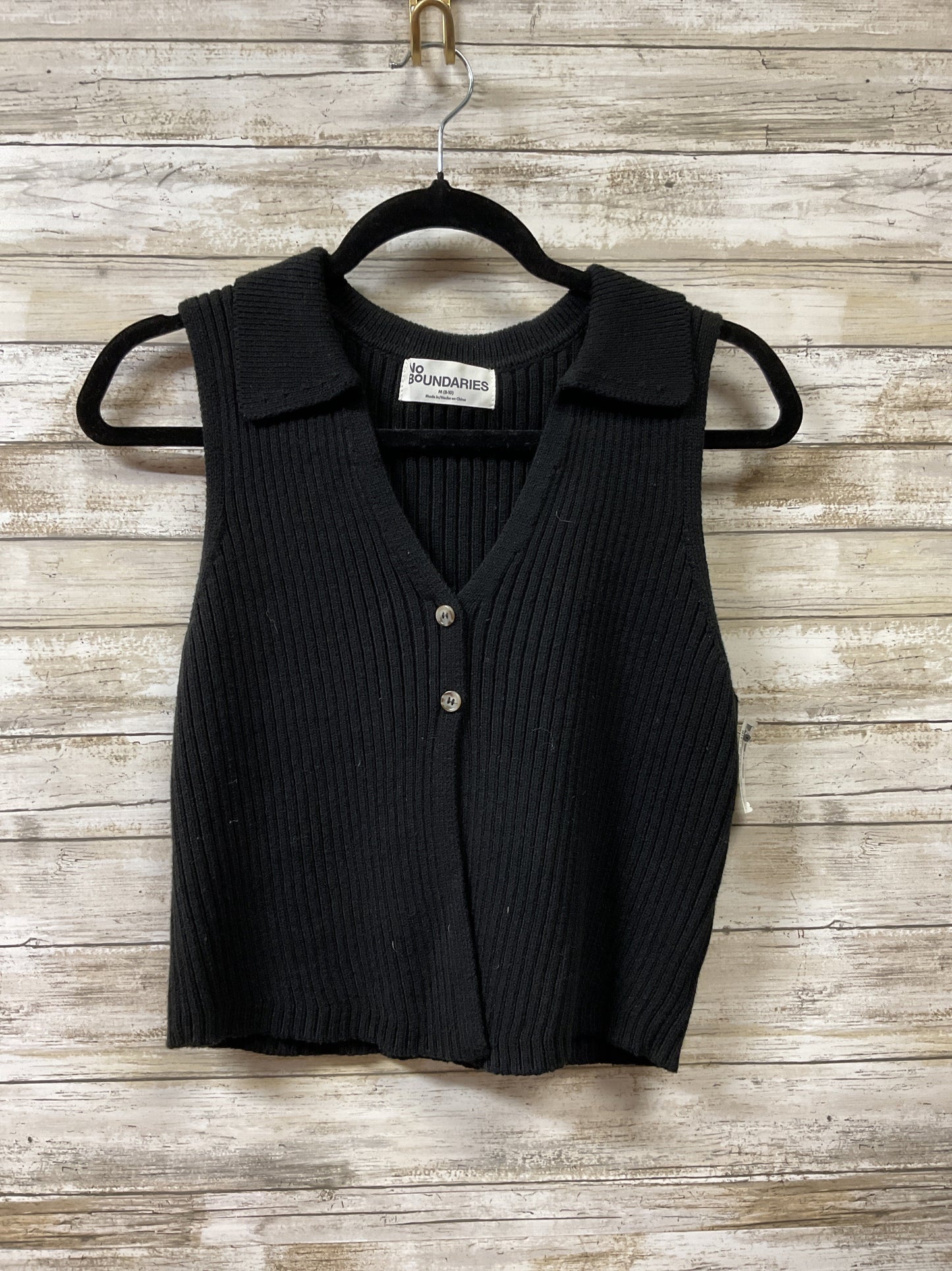 Vest Other By No Boundaries In Black, Size:M