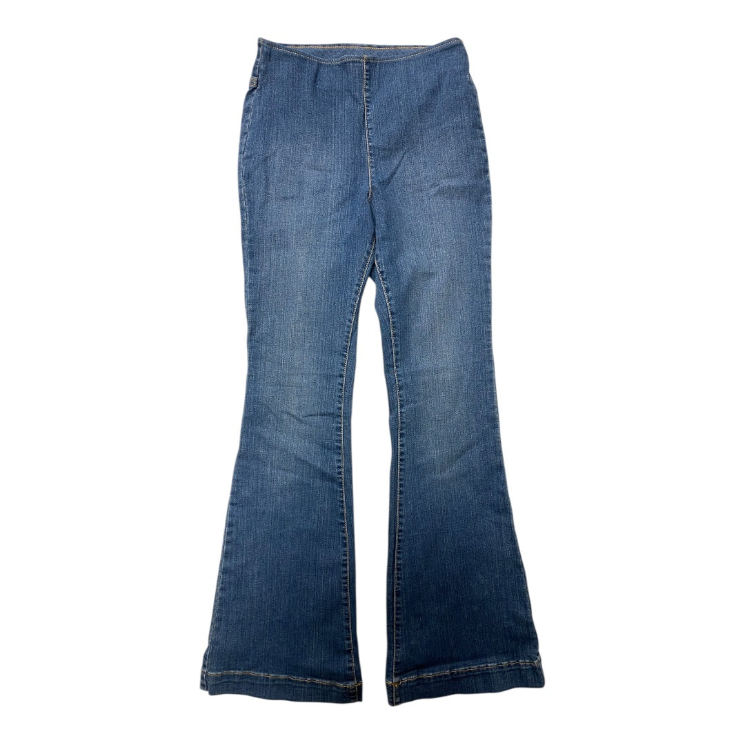 Jeans Flared By Inc In Blue Denim, Size:8