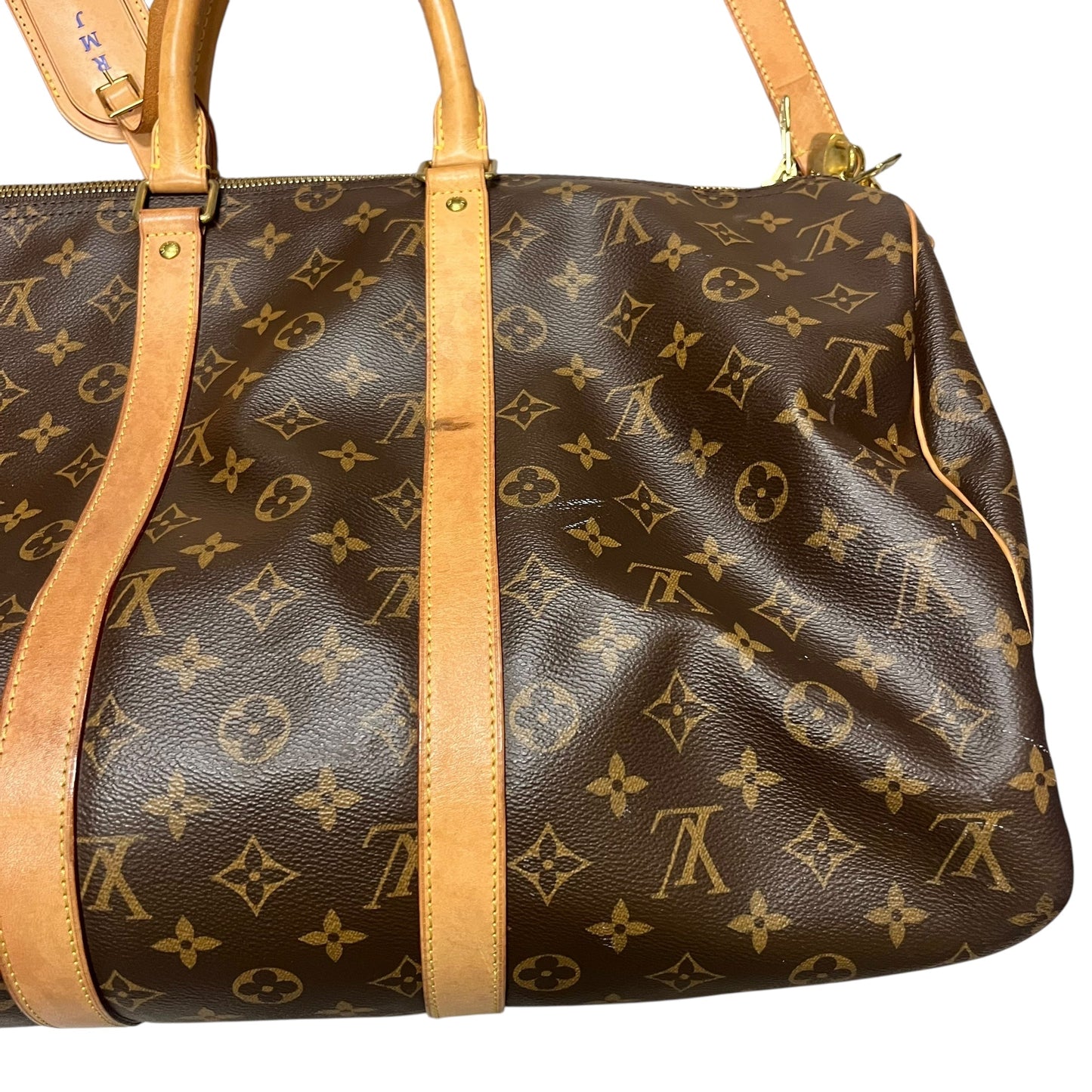 Duffle And Weekender Luxury Designer By Louis Vuitton, Size: Medium