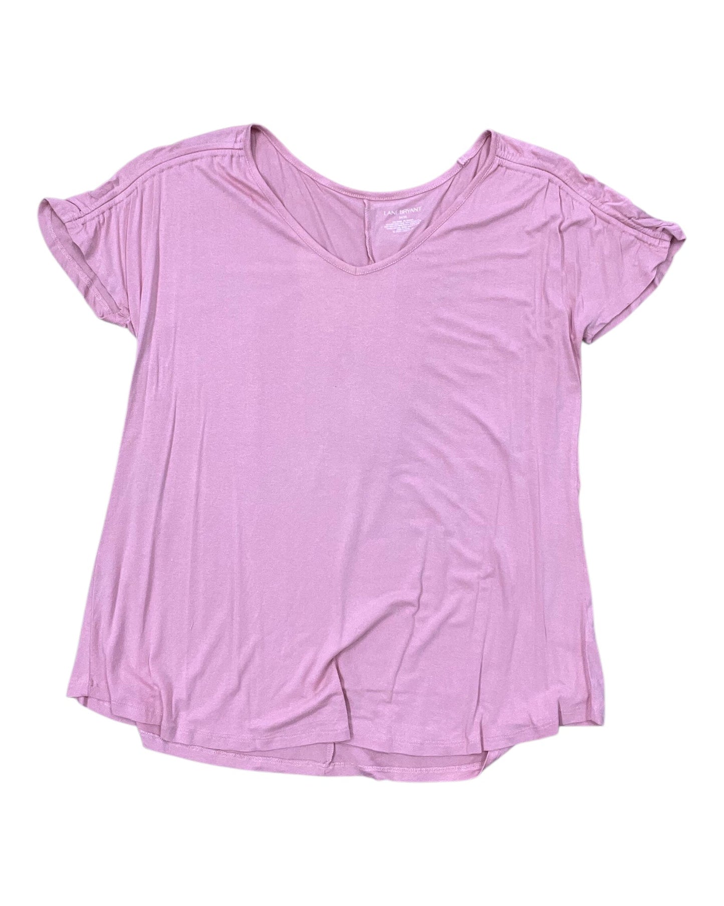 Top Ss By Lane Bryant In Pink, Size:L