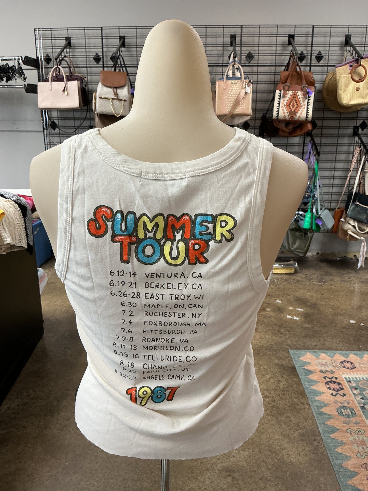Top Sleeveless By Daydreamer In Cream, Size:M