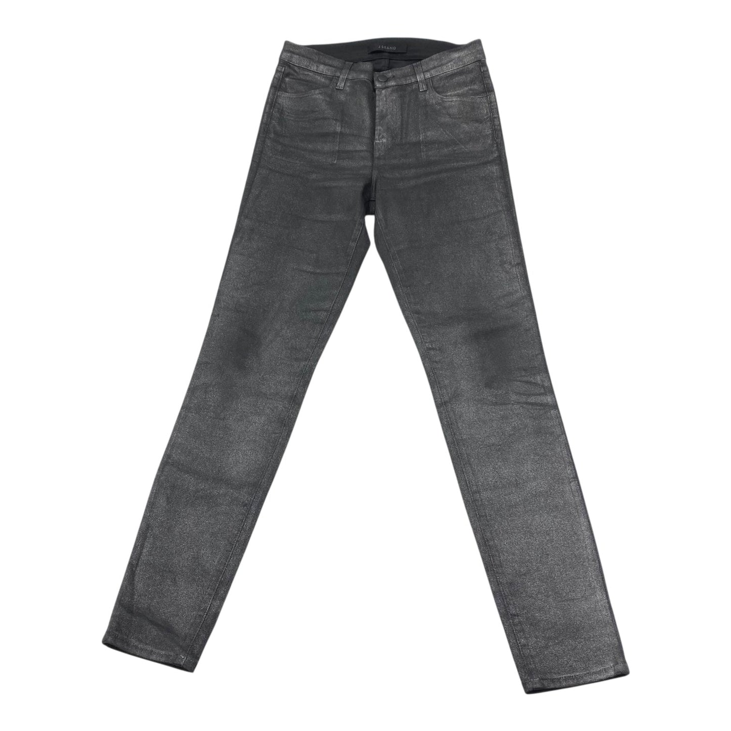 Jeans Boot Cut By J Brand In Black Denim, Size:8