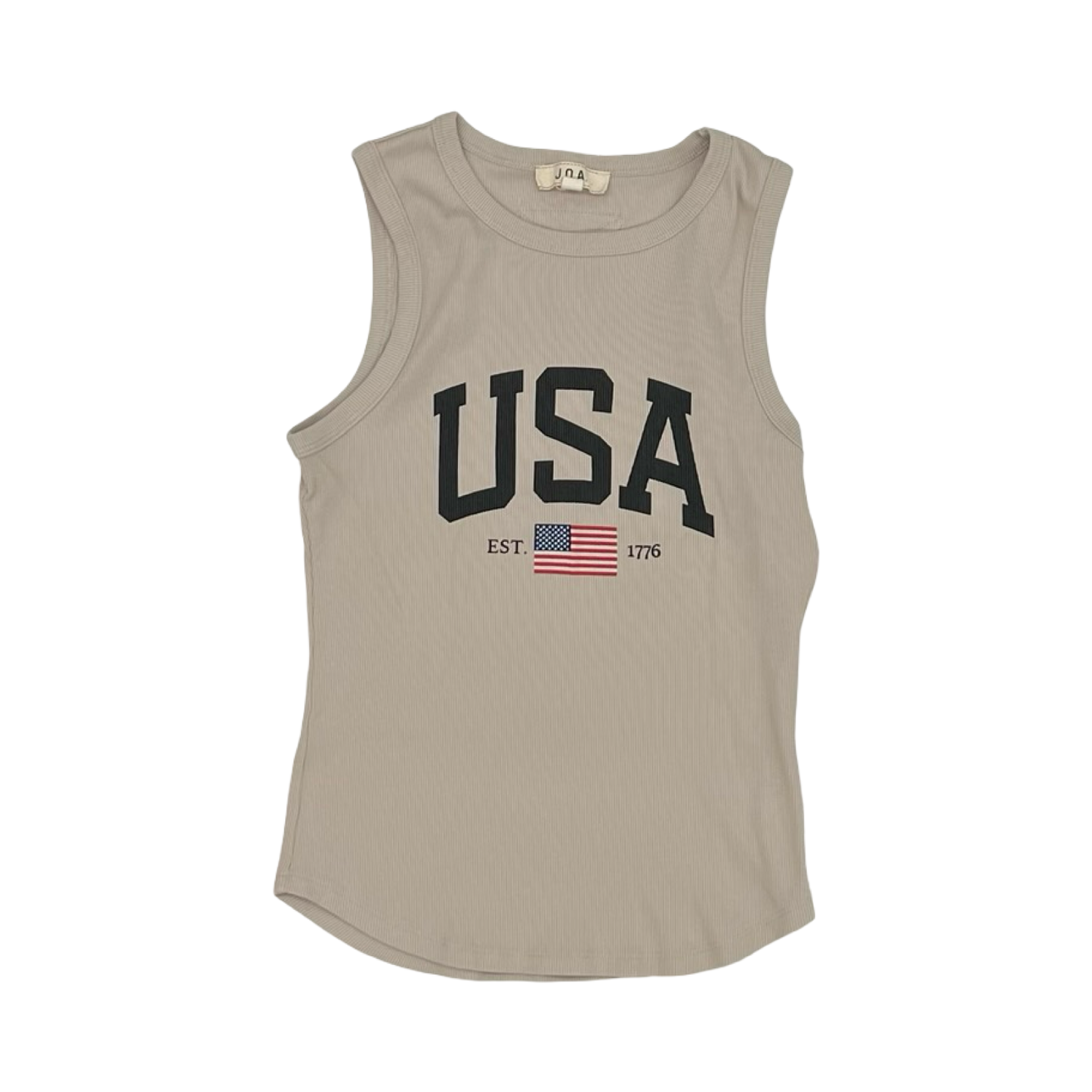 Tank Top By Joa In Brown, Size:L