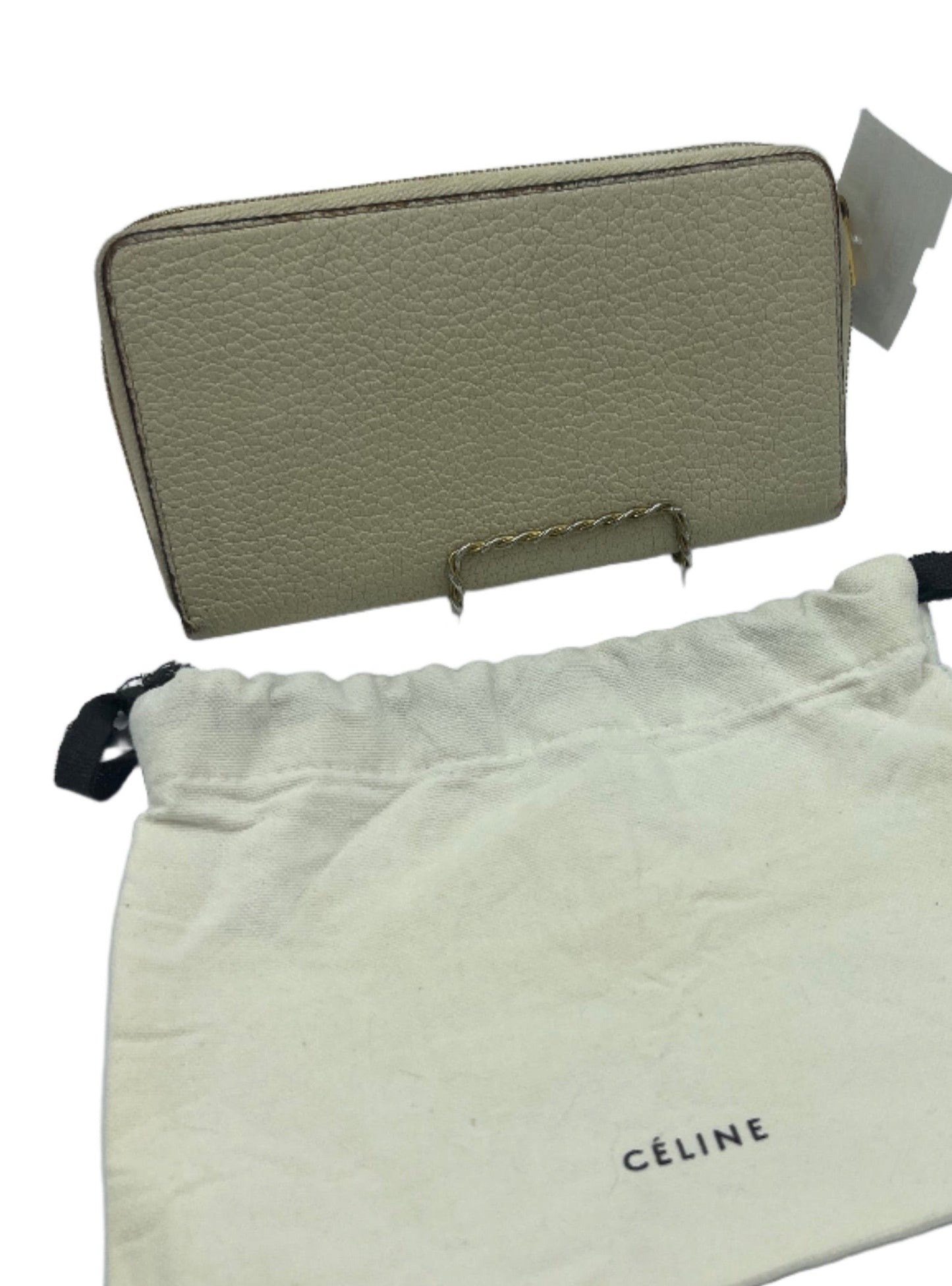 Celine Zip Around Calfskin Designer Wallet