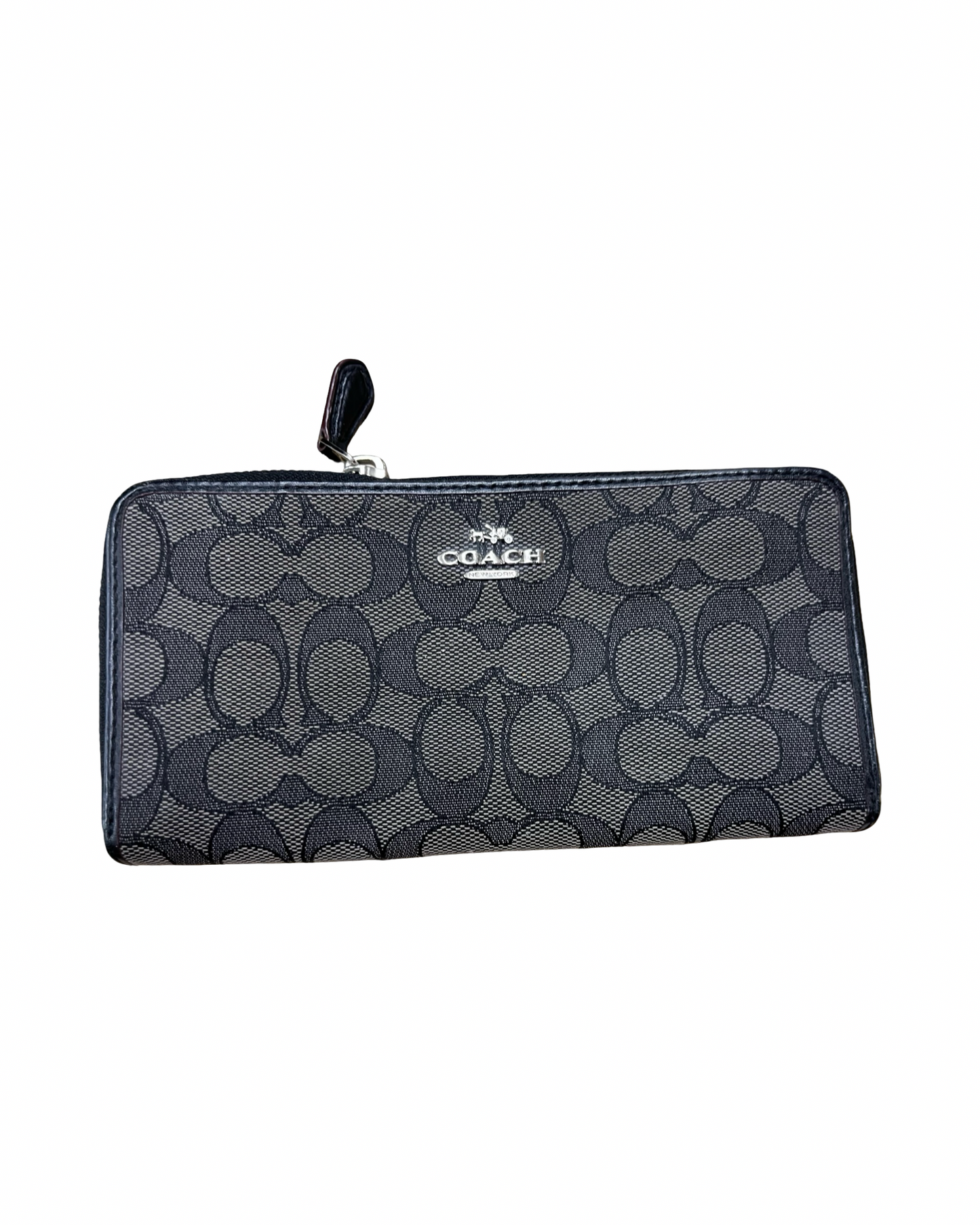 Wallet Designer By Coach In Black, Size:Medium
