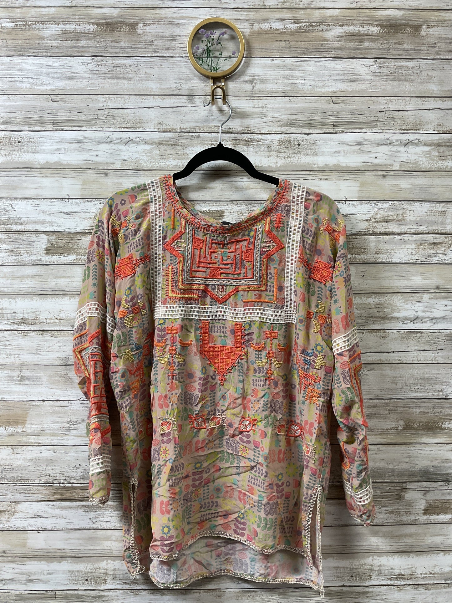 Top Ls By Johnny Was In Multi, Size:S as is