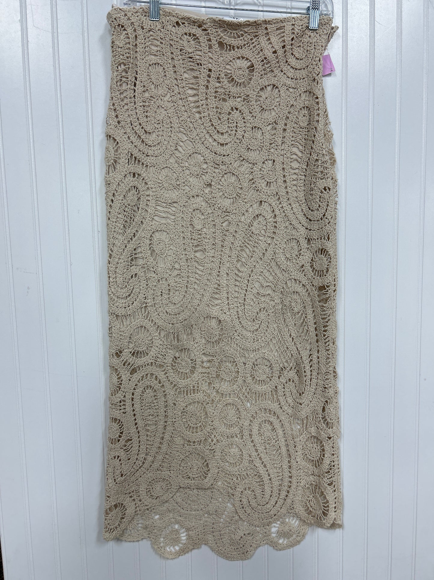 Skirt Maxi By Bailey 44 In Cream, Size:L