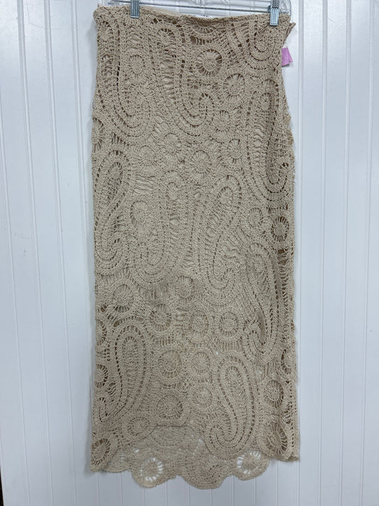 Skirt Maxi By Bailey 44 In Cream, Size:L